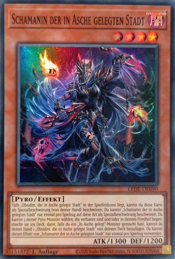 Schamanin der in Asche gelegten Stadt LEDE-DE090