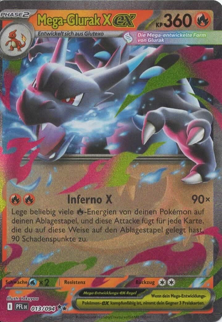 Mega Glurak X ex 013/094