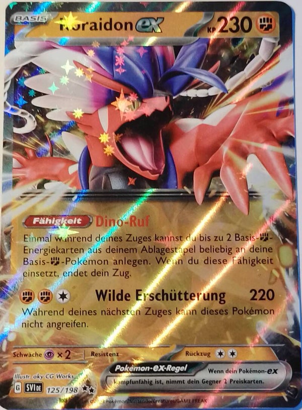Koraidon ex 125/198