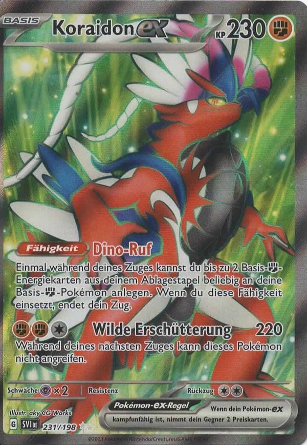 Koraidon ex 231/198