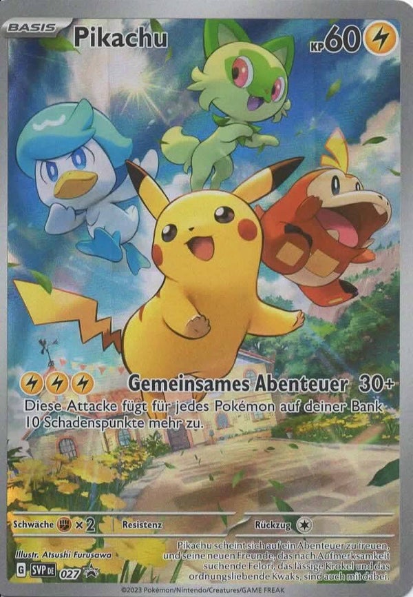 Pikachu P027