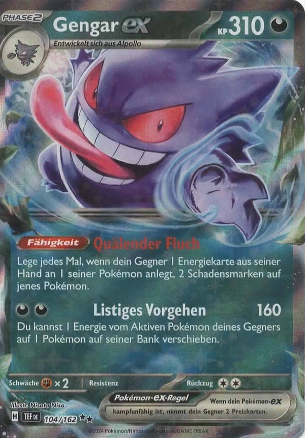 Gengar ex 104/162