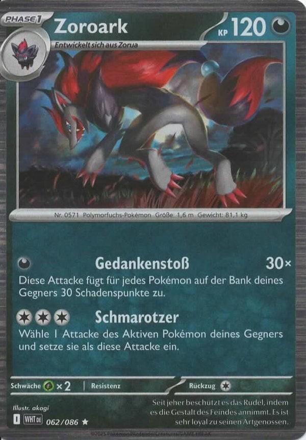 Zoroark WHT-062/086