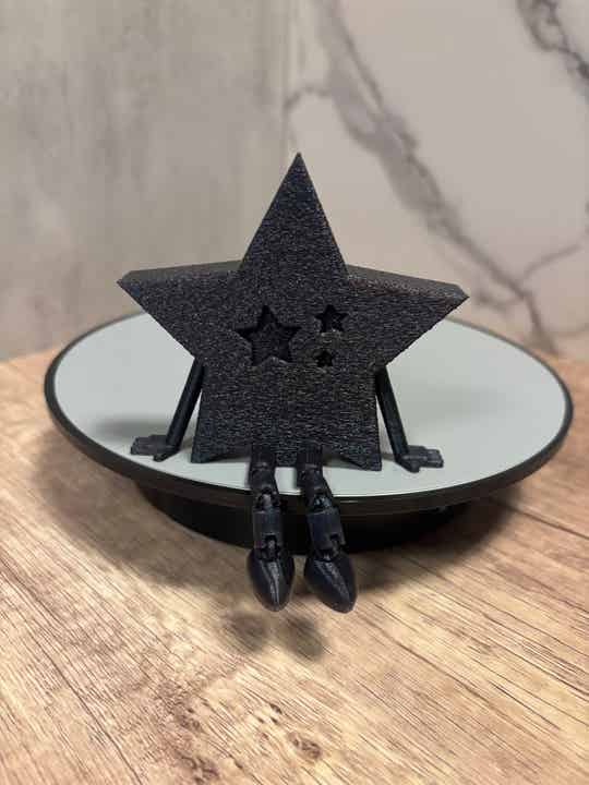 Deko-Stern mit Beinen – stilvoll, verspielt & handgefertigt