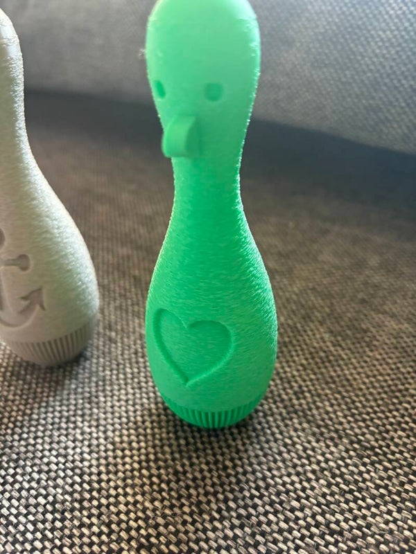 3D Druck Möwen Figur – Herz oder Anker – maritime Dekoration, ca. 13 cm | Geschenkidee, handgefertigt