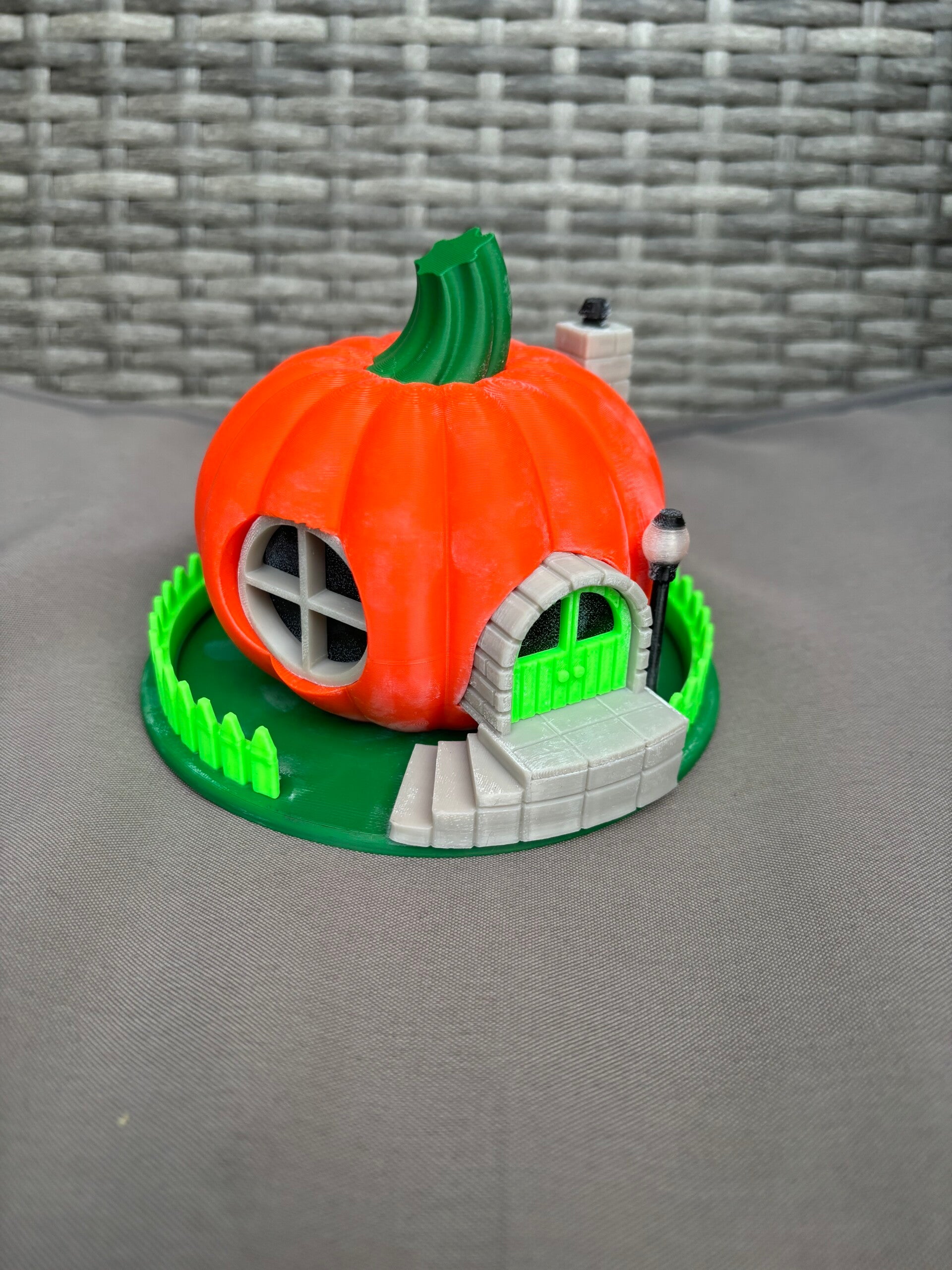 Märchenhaus Kürbis – Deko Haus aus 3D Druck, Herbst & Halloween Deko