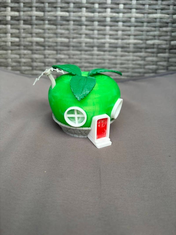 Märchenhaus Apfel – Deko Haus aus 3D Druck, Fantasy & Feenhaus