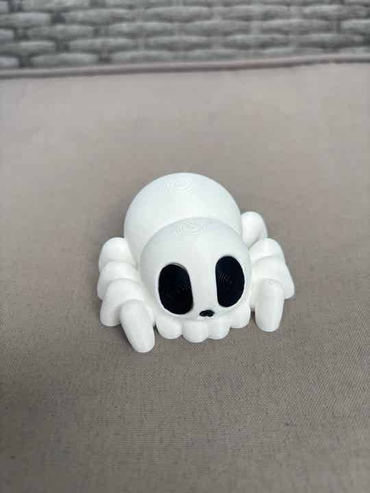 Flexi Spinne – Halloween Deko | 6,5 x 5,9 cm | 3D Druck