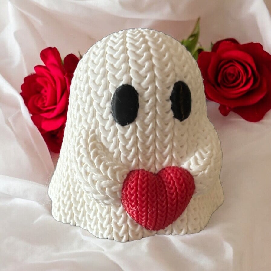 3D-gedrucktes Herzgeist – Süße Dekofigur und Geschenkidee