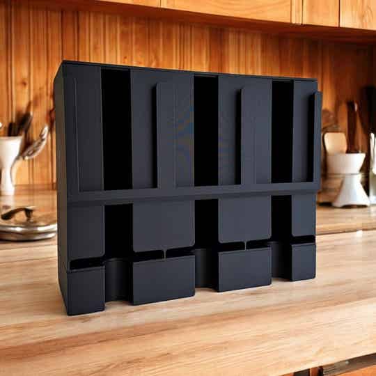 Tee Organizer 3er Set - Perfekte Aufbewahrung für Teebeutel | Modern und Praktisch