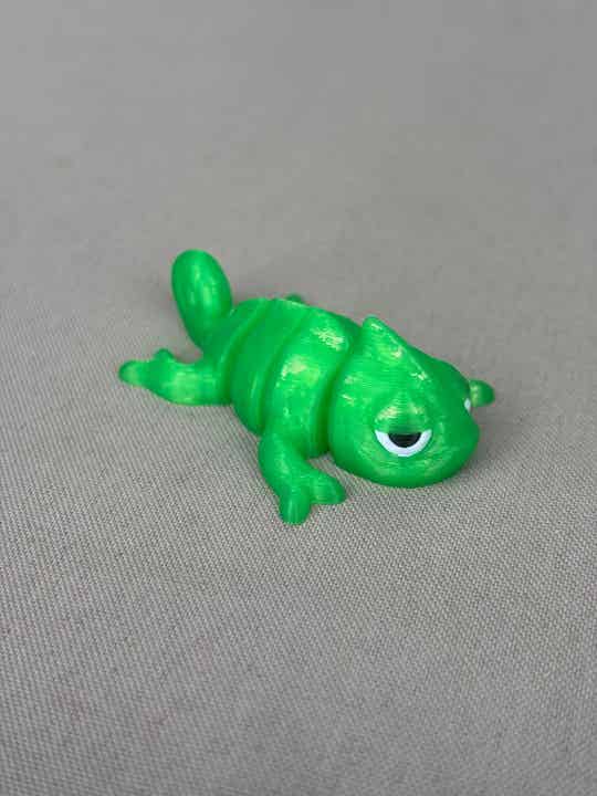 Flexi Chamäleon Figur – klein & groß, beweglich, lustige Deko