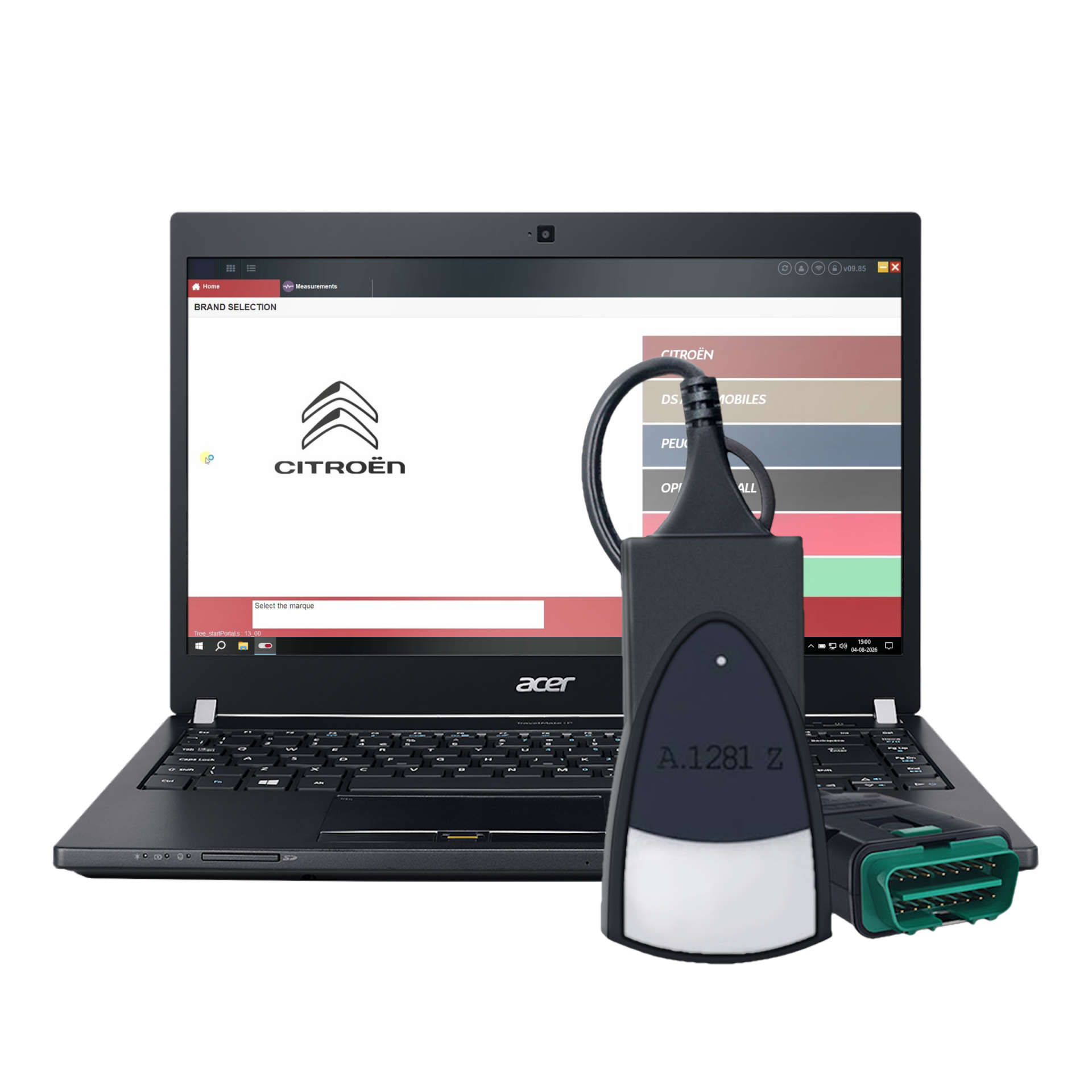 Diagnose Laptop | LEXIA 3 PSA PP2000 921815C + DIAGBOX 1998-2025