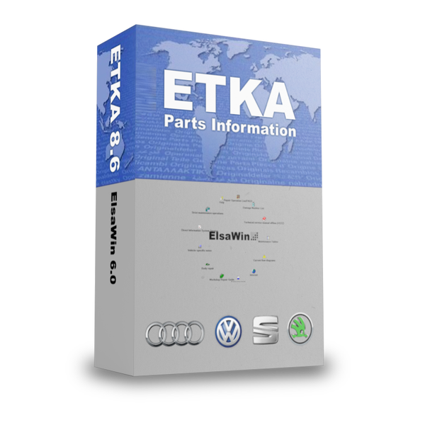 ELSAWIN 6.0 2019 + ETKA 8.6 2025 | VW AUDI SEAT SKODA