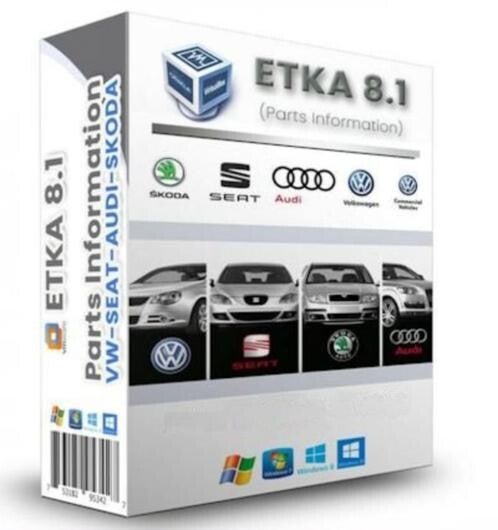 ETKA 8.6 2025 | AUDI SEAT SKODA VW