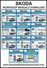 SKODA Werkplaatshandboeken Service Manuals PDF alle modellen