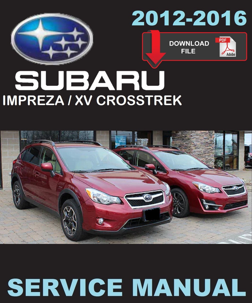 SUBARU Werkplaatshandboeken Service Manuals PDF alle modellen