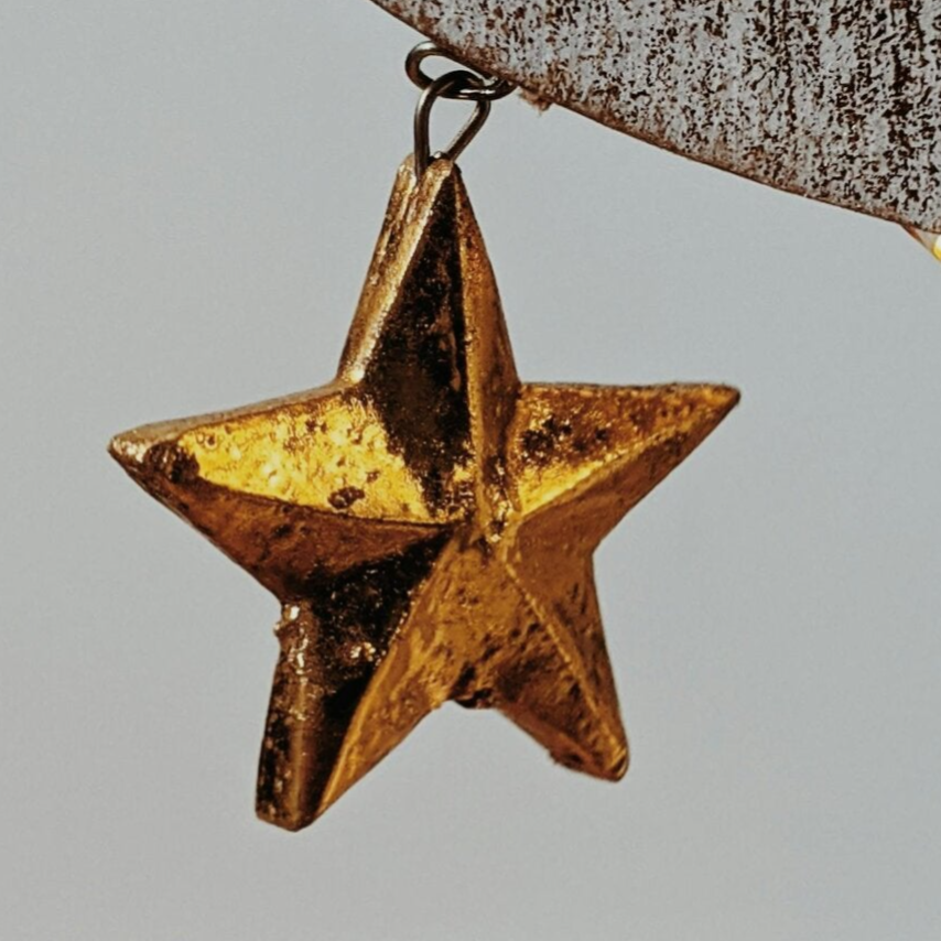 ster die verwijst naar de ster van bethelem en de weg wijst