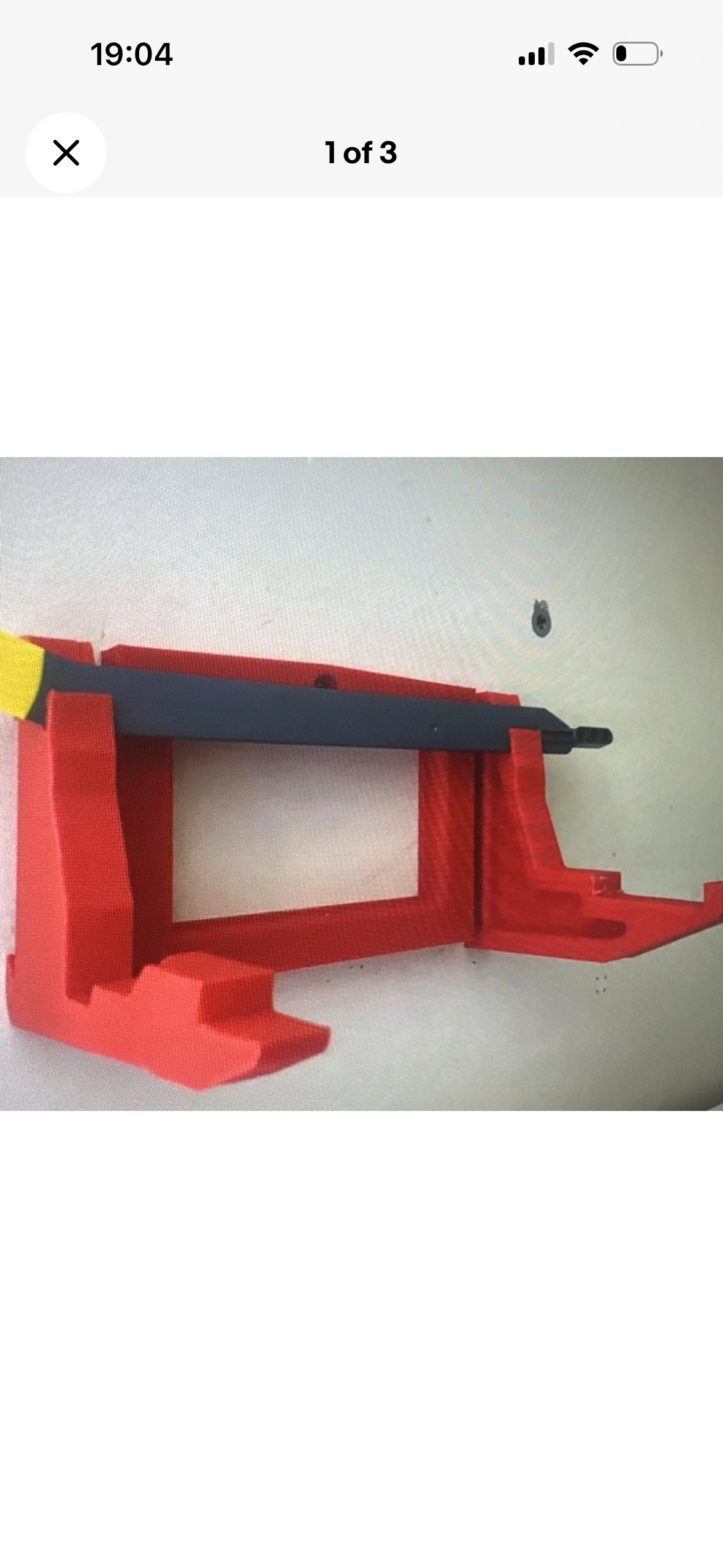 wall mount for LEGO Airbus H175 Rescue Helicopter 42145