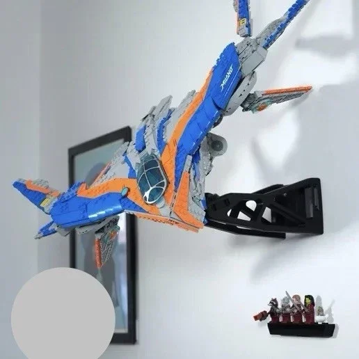 Wall Mount For LEGO Super Heroes: Guardians of the Galaxy: the Milano (76286)