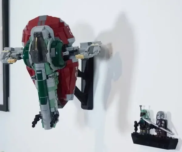 Wall Mount for LEGO 75312 Boba Fett's Starship Star Wars