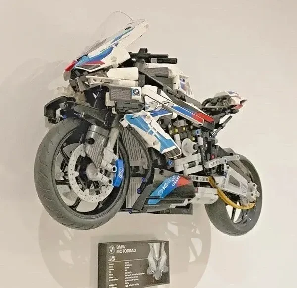 LEGO BMW M 1000 RR Racing Motorcycle 42130 Wall Mount