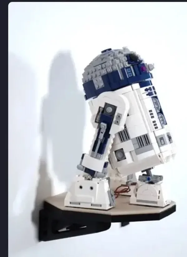 WALL MOUNT FOR STAR WARS R2-D2 R2D2 75379