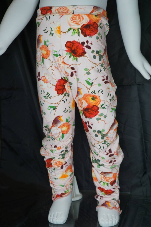 Leggings mit Raffung am Bein