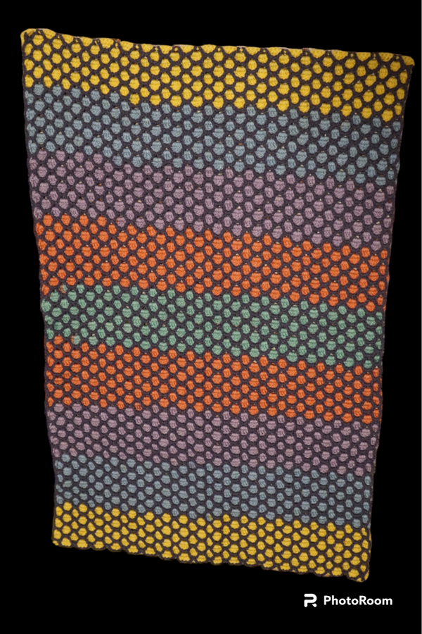 Baby-Decke Wabenmuster