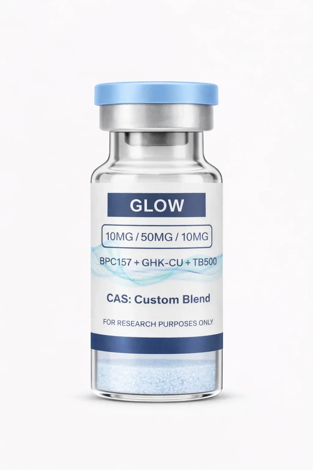 GLOW (TB500 10mg + BPC 157 10mg + GHKCU 50mg