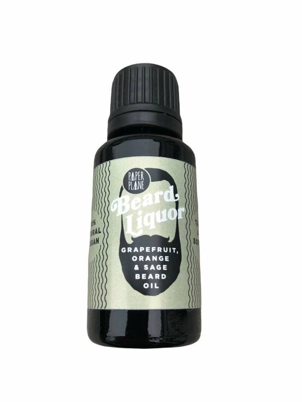 Paper Plane - Baardolie - Grapefruit, Sinaasappel & Salie