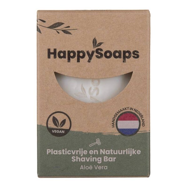 HappySoaps - Shaving Bar Aloë Vera - 80g