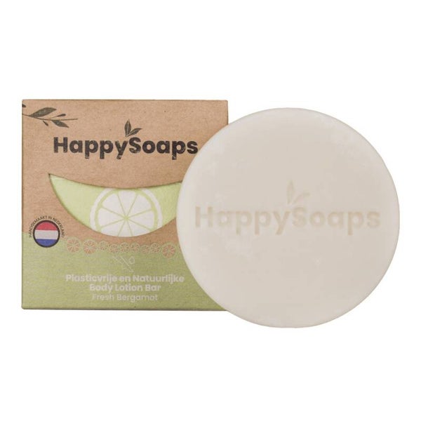 HappySoaps - Body Lotion Bar - Fresh Bergamot