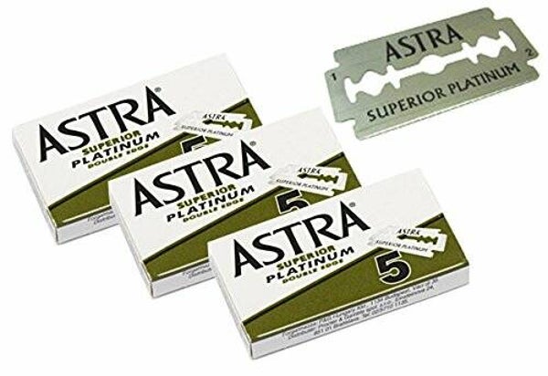 Astra - Scheermesjes - Single Blade Double Edge - 5 stuks -  Zero Waste