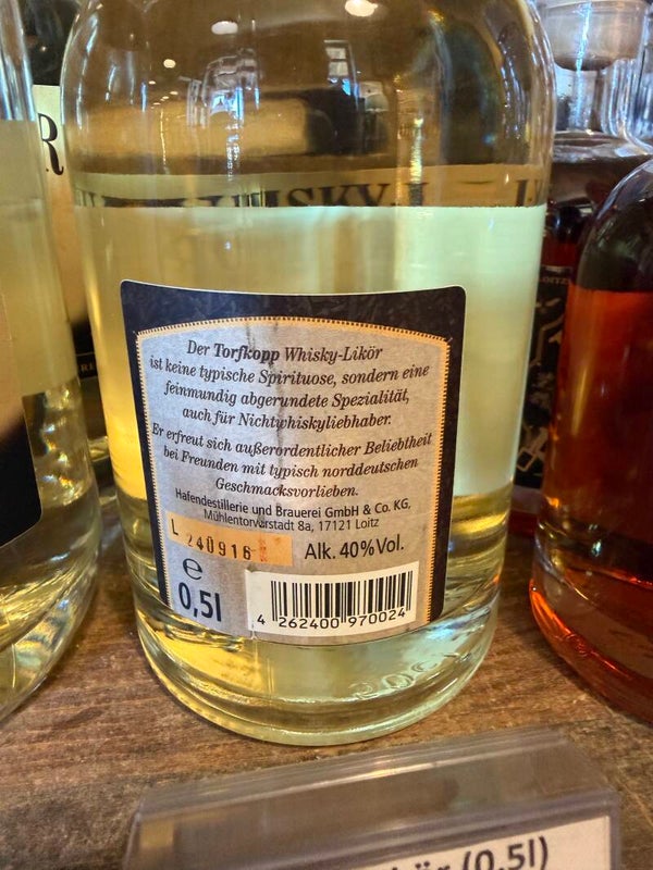 Torfkopp Whisky Likör