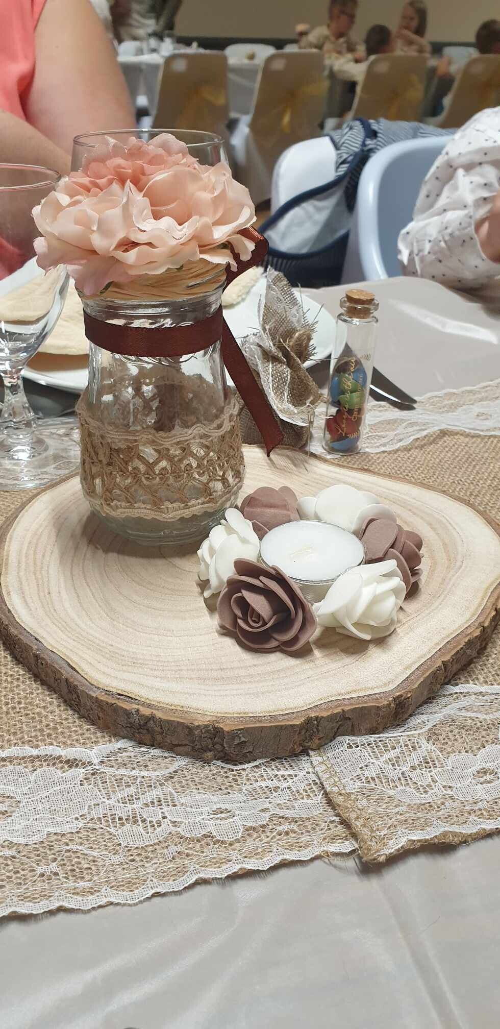 centre de table personnalisée