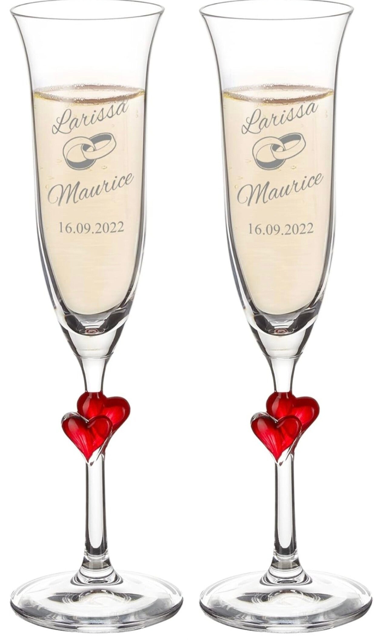 verre a champagne personnalisée