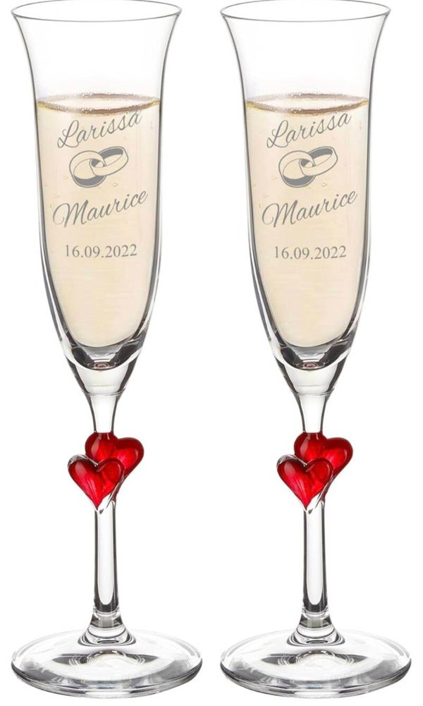 verre a champagne personnalisée