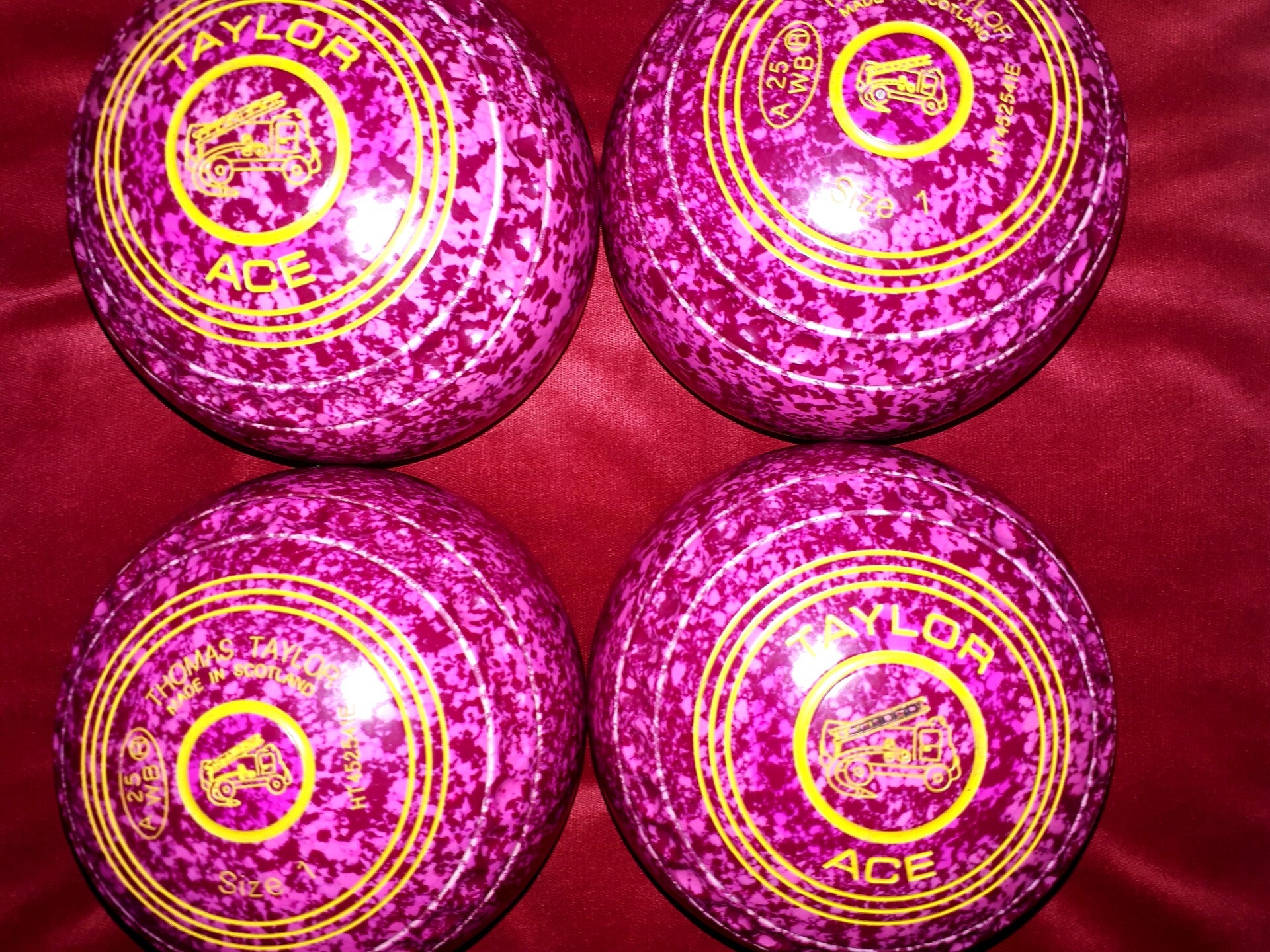 Taylor Ace bowls -- Size 3