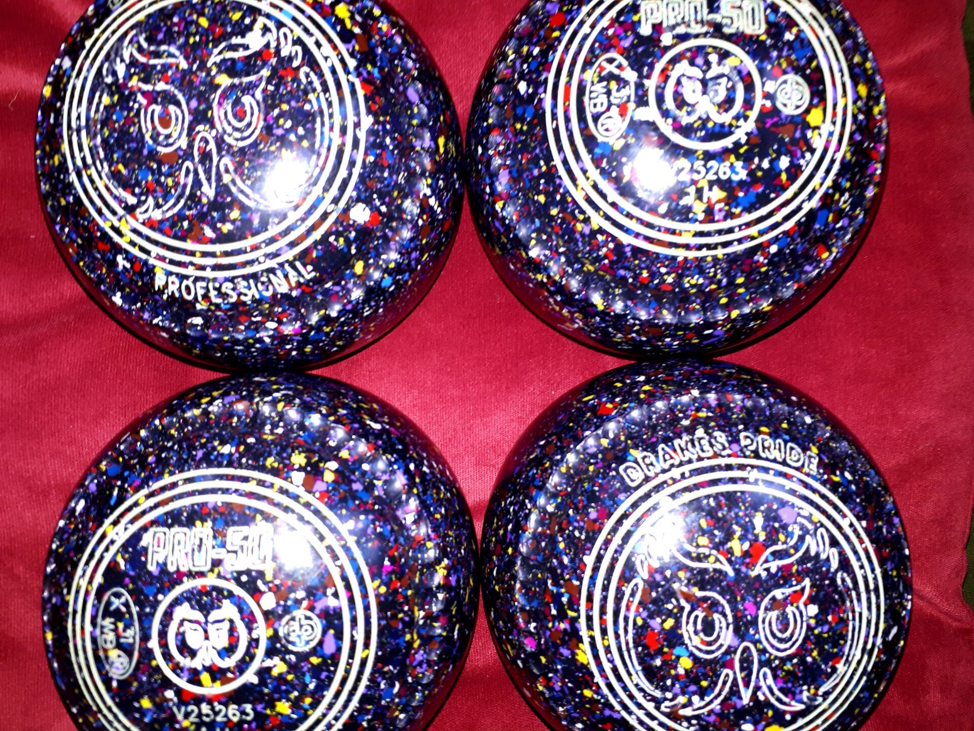 Drakes Pride Professional Pro 50 bowls - Size 1