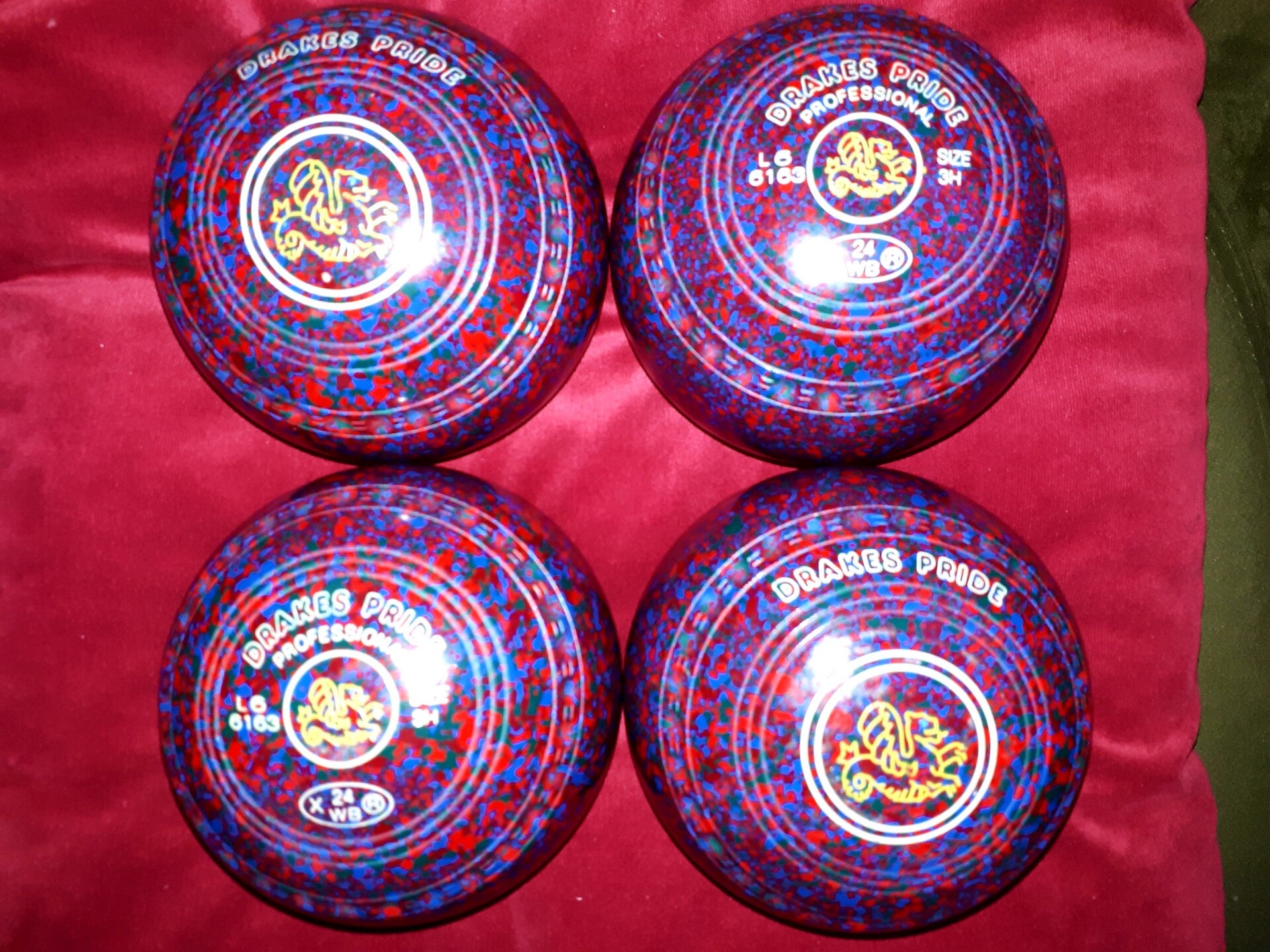 Drakes Pride Professional bowls Size 3