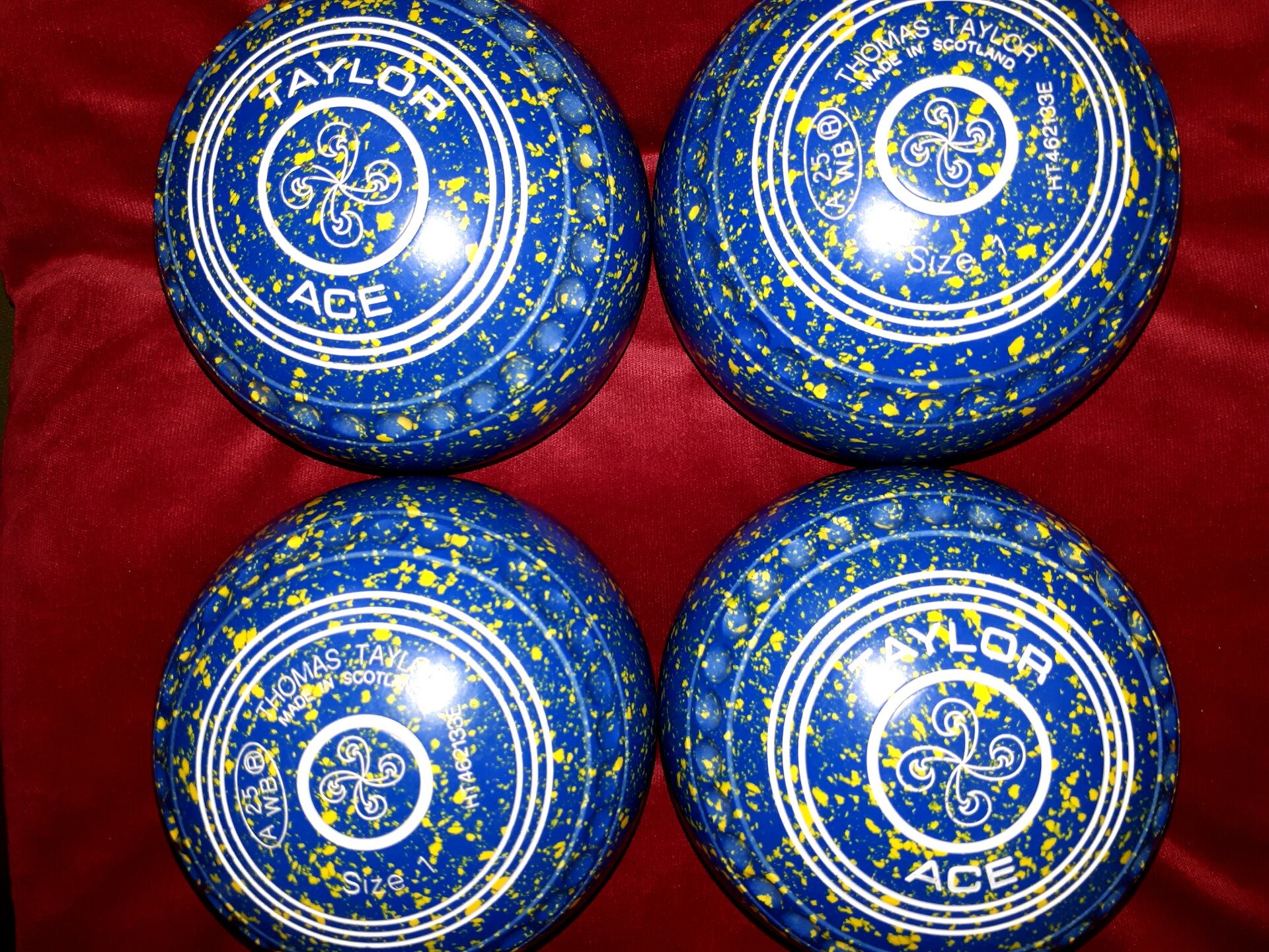 Taylor Ace bowls -- Size 1