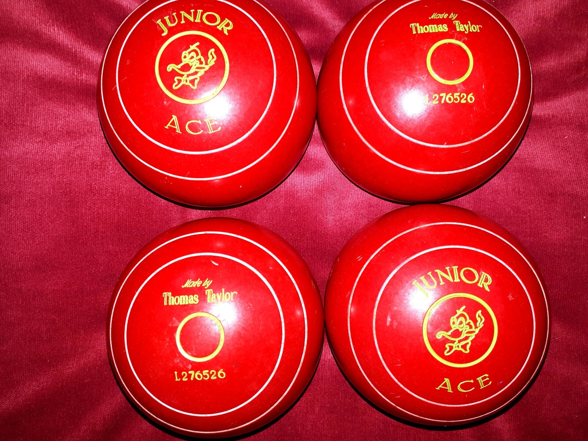 Taylor Junior Ace bowls