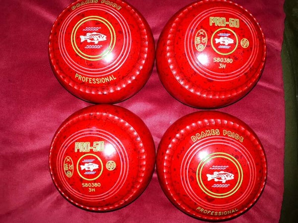Drakes Pride Professional Pro 50 bowls - Size 3
