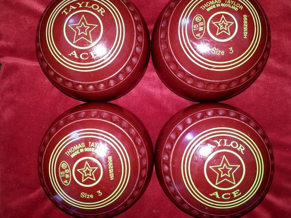 Taylor Ace bowls -- Size 3