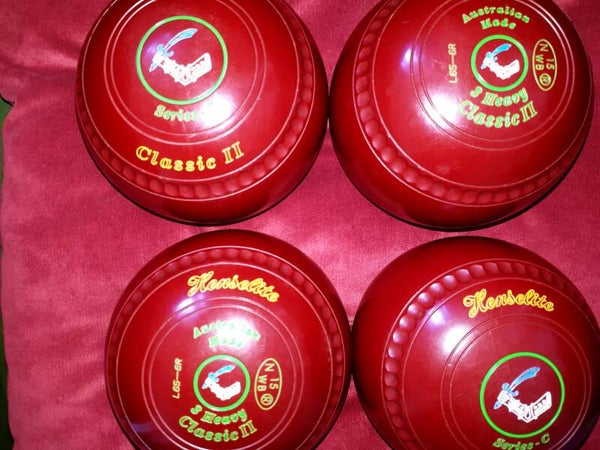 Henselite Classic II bowls Size 3
