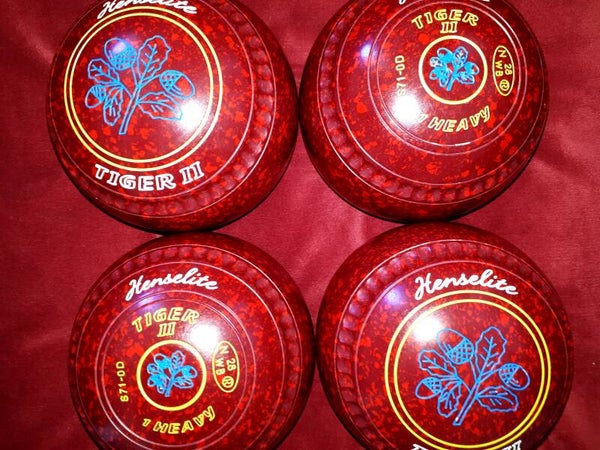 Henselite Tiger II bowls Size 1