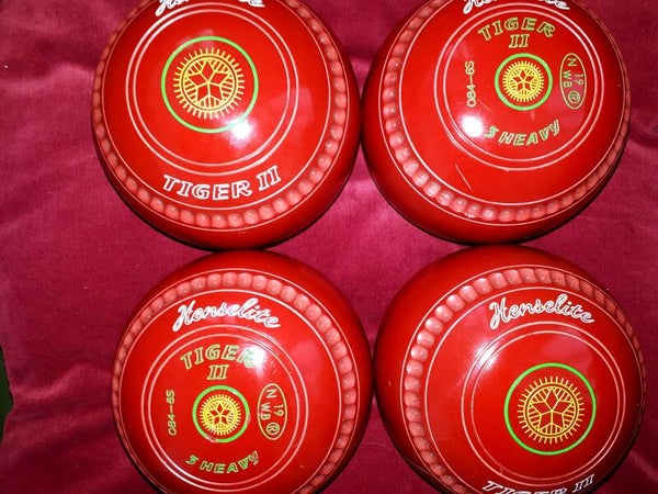 Henselite Tiger II bowls Size 3