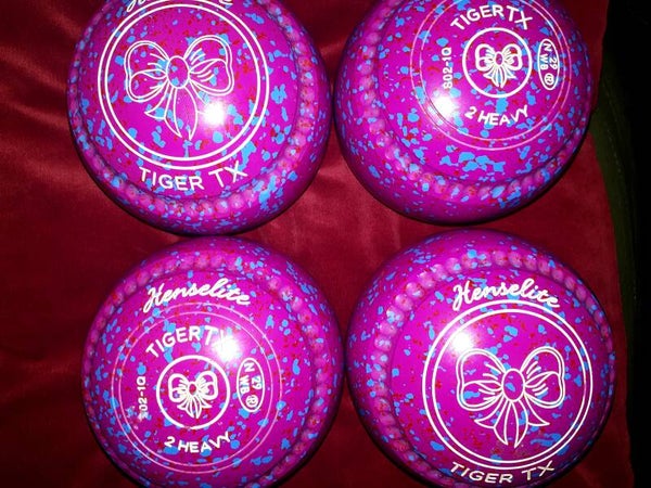 Henselite Tiger TX bowls Size 2