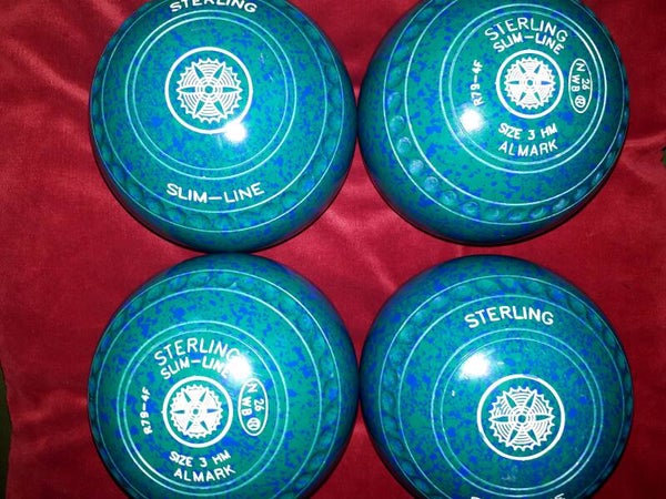 Henselite (Almark) Sterling Slimline bowls Size 3