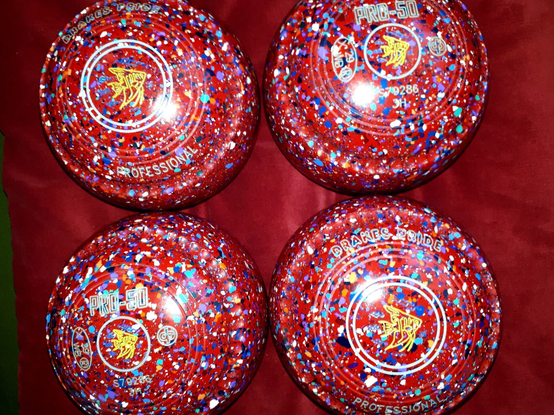 Drakes Pride Professional Pro 50 bowls Size 3